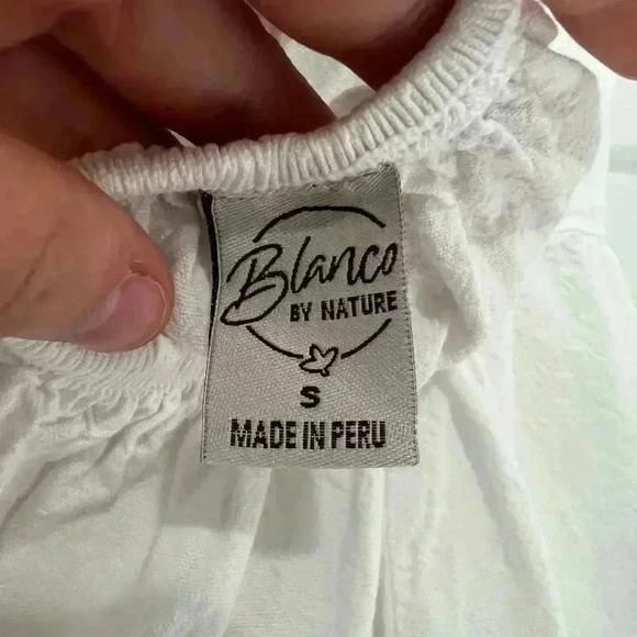 Blanco by Nature white dress size small - Picture 3 of 4